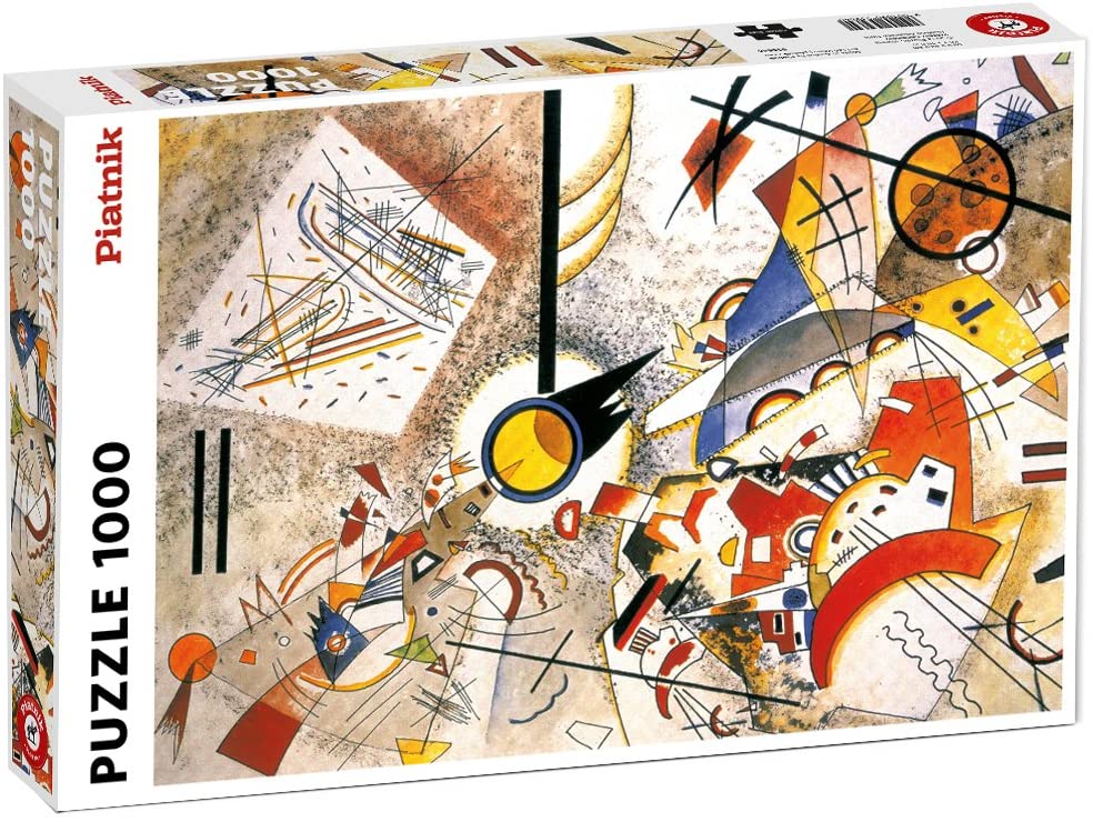 Puzzle 1000 Teile - Bustling Aquarelle: Kandinsky - Piatnik