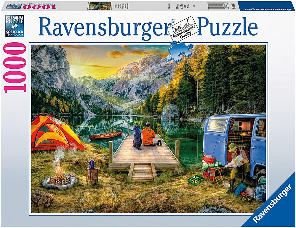 Puzzle 1000 Teile - Campingurlaub - Ravensburger