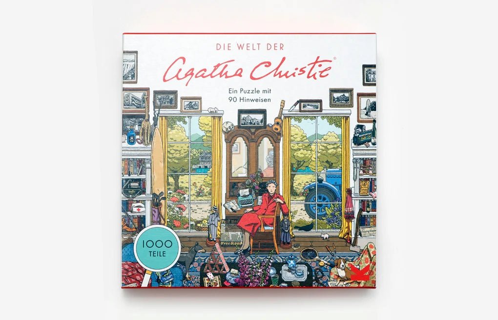 Puzzle 1000 Teile - Die Welt der Agatha Christie - Laurence King Verlag