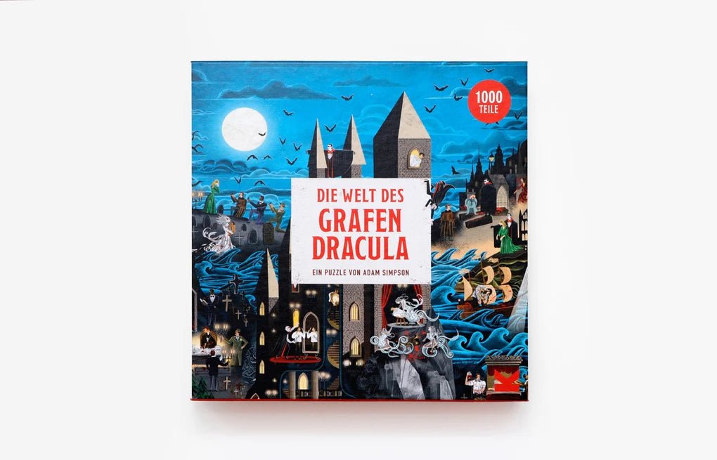 Puzzle 1000 Teile - Die Welt des Grafen Dracula - Laurence King Verlag