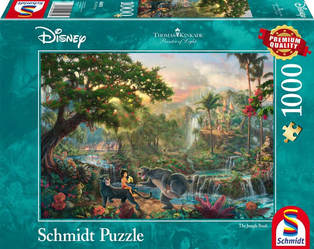 Puzzle 1000 Teile - Dschungelbuch Kincade - Schmidt Spiele