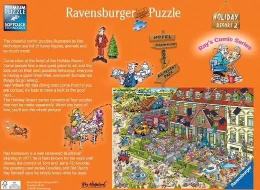 Puzzle 1000 Teile - Holiday Resort 2 - The Hotel - Ravensburger