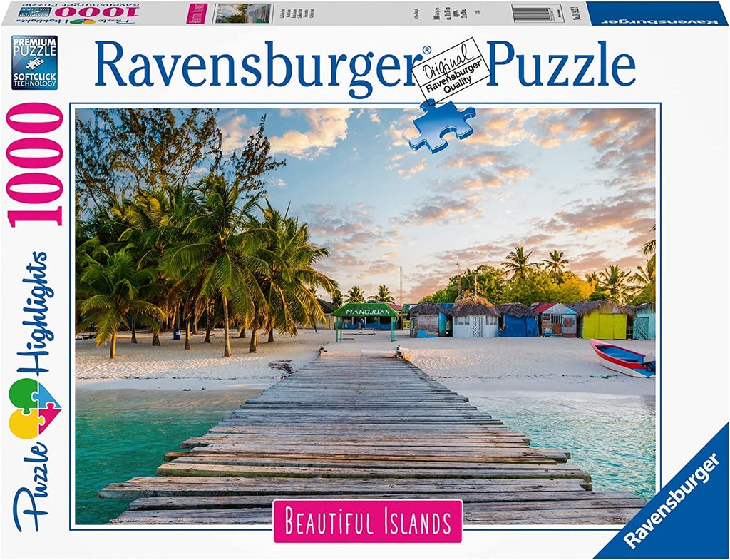 Puzzle 1000 Teile - Karibische Insel - Ravensburger