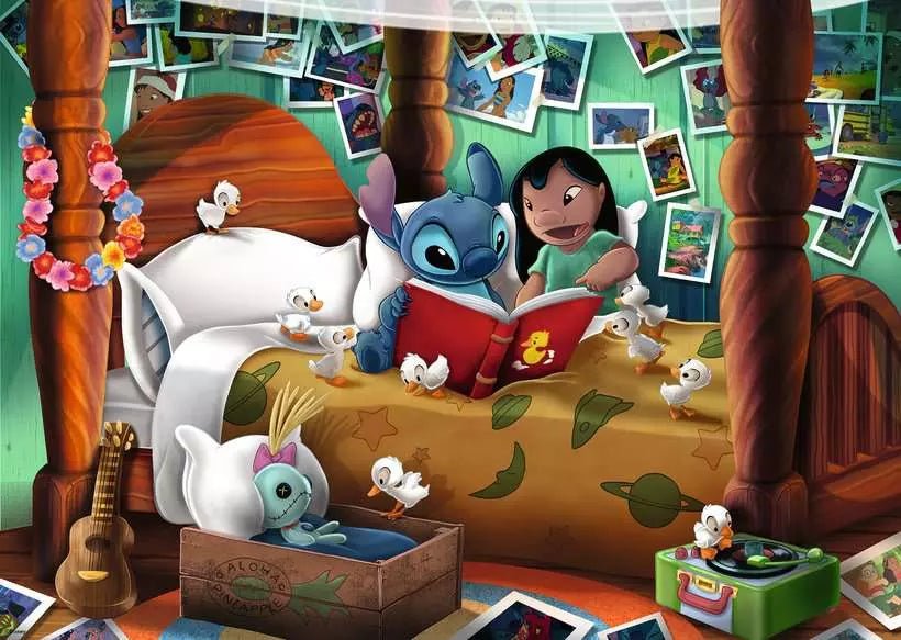 Ravensburger Puzzle 1000 Teile Lilo & Stitch Disney Motiv

