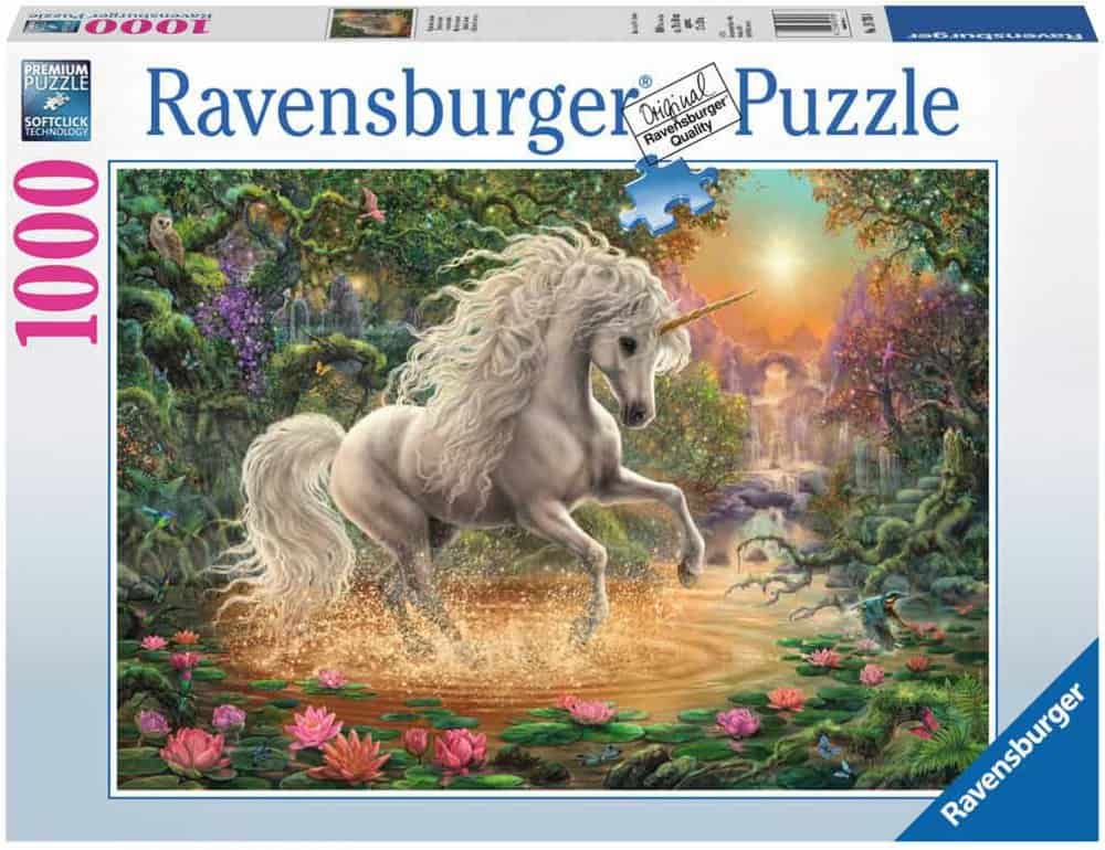 Puzzle 1000 Teile - Mystisches Einhorn - Ravensburger