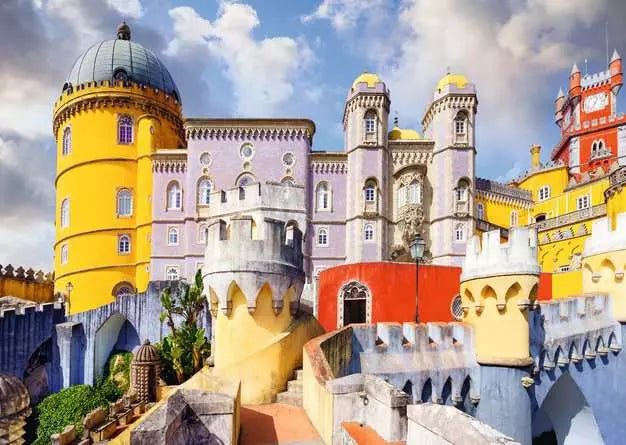 Ravensburger Puzzle 1000 Teile Nationaler Palast von Pena Portugal
