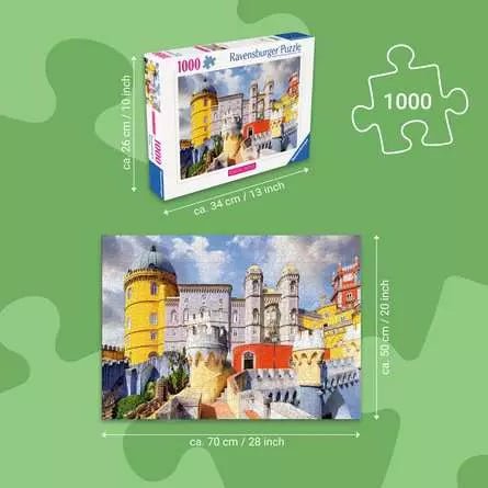 Puzzle 1000 Teile Schloss Pena Portugal Ravensburger
