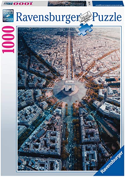 Puzzle 1000 Teile - Paris von oben - Ravensburger