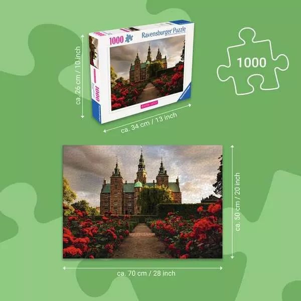 Ravensburger Puzzle Schlossmotiv Rosenborg 1000 Teile
