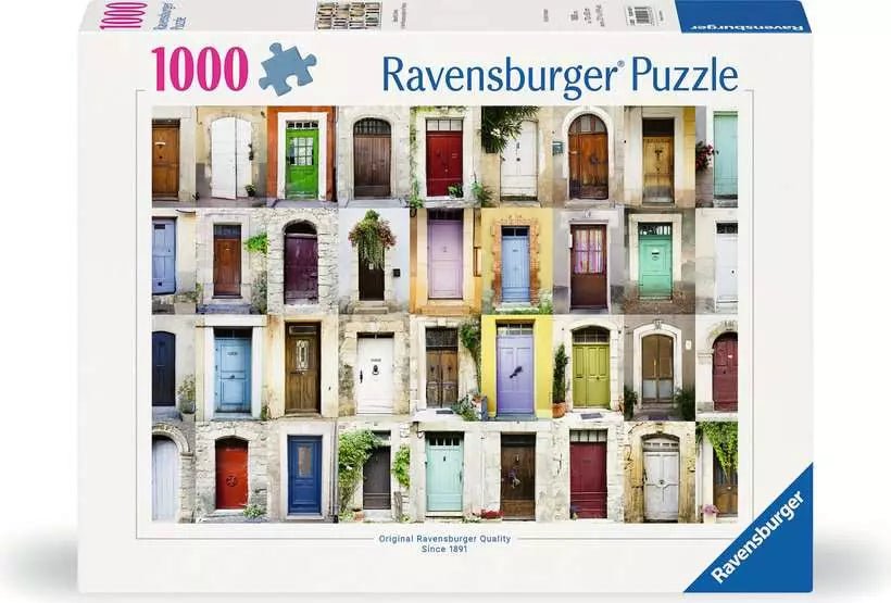 Architektur Puzzle Türen Provence Frankreich 1000 Teile

