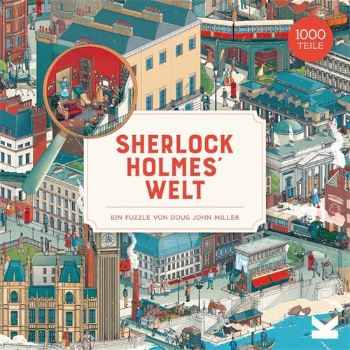 Puzzle 1000 Teile - Sherlock Holmes' Welt - Laurence King Verlag