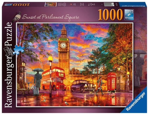 Puzzle 1000 Teile - Sonnenuntergang in London - Ravensburger