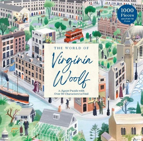 Puzzle 1000 Teile - The World of Virginia Woolf - Laurence King Verlag