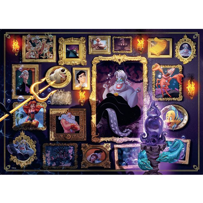 Puzzle 1000 Teile - Ursula Villainous - Ravensburger