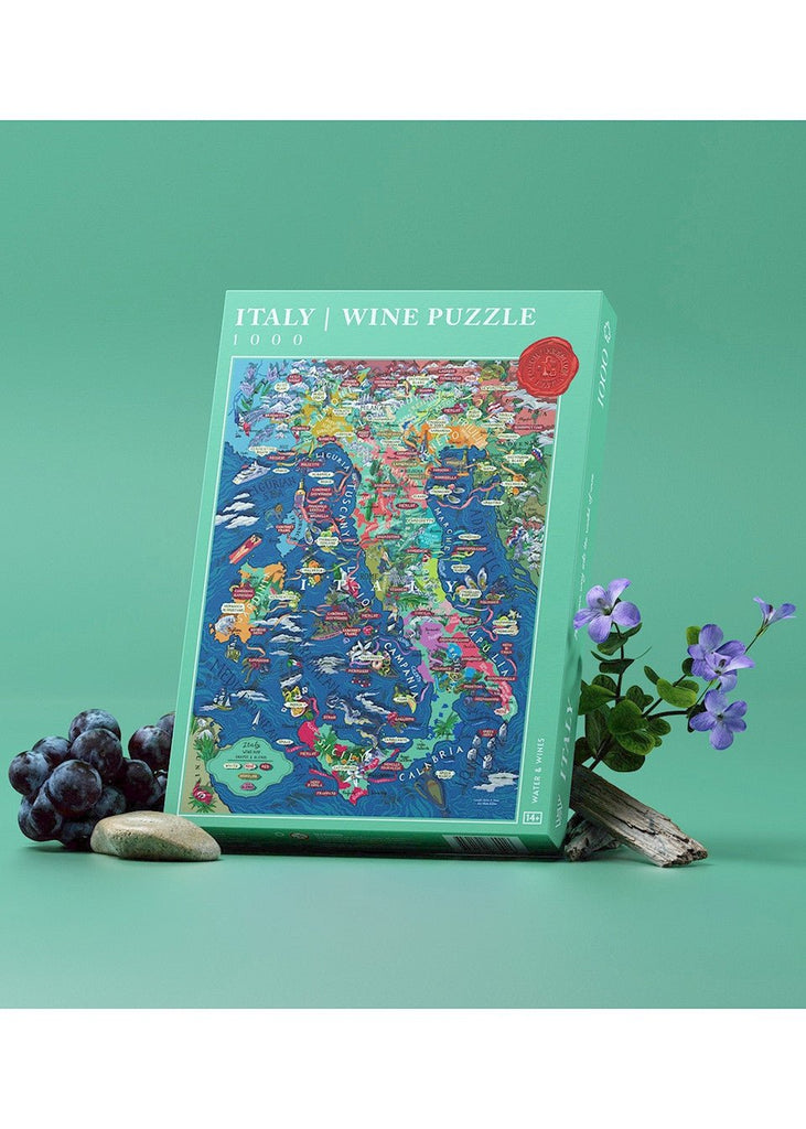 Puzzle 1000 Teile - Wein - Puzzle Italien - Water & Wines