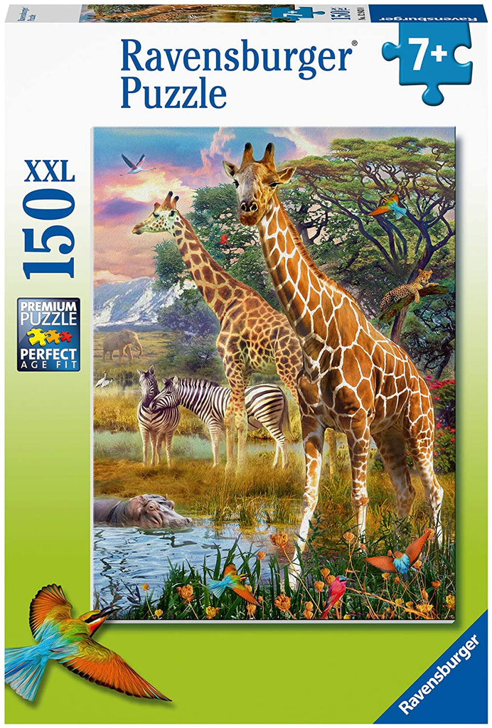 Puzzle 150 Teile XXL - Bunte Savanne - Ravensburger