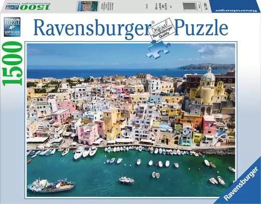 Puzzle 1500 Teile - Colorful Procida Italy - Ravensburger