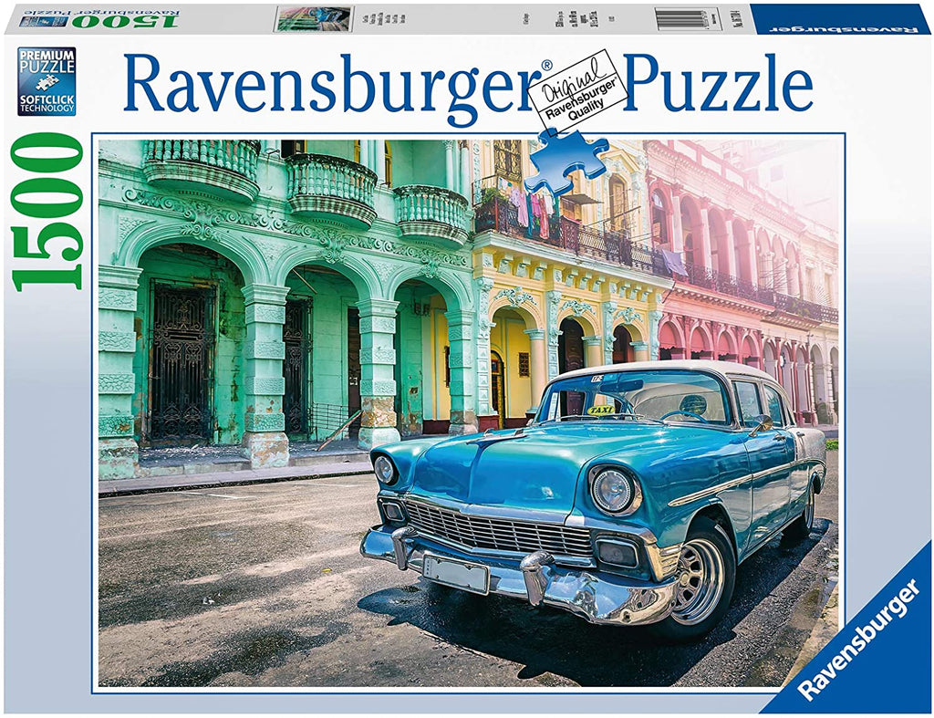 Puzzle 1500 Teile - Cuba Cars - Ravensburger