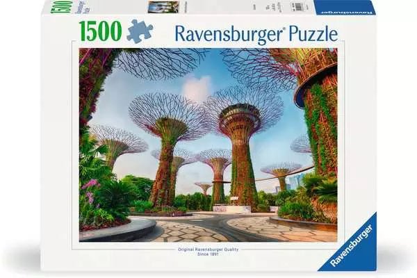 Puzzle 1500 Teile - Garden by the Bay at Singapore - Ravensburger