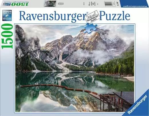 Puzzle 1500 Teile - Lago di Braies, Pragser Wildsee - Ravensburger