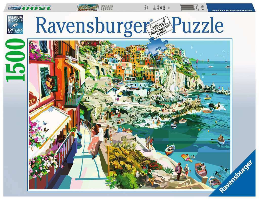 Puzzle 1500 Teile - Romance in Cinque Terre - Ravensburger