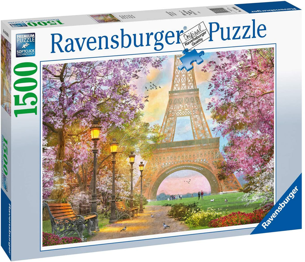 Puzzle 1500 Teile - Verliebt in Paris - Ravensburger