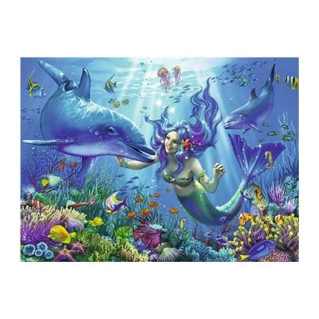 Puzzle 200 Teile - Leuchtendes Unterwasserparadies - Ravensburger