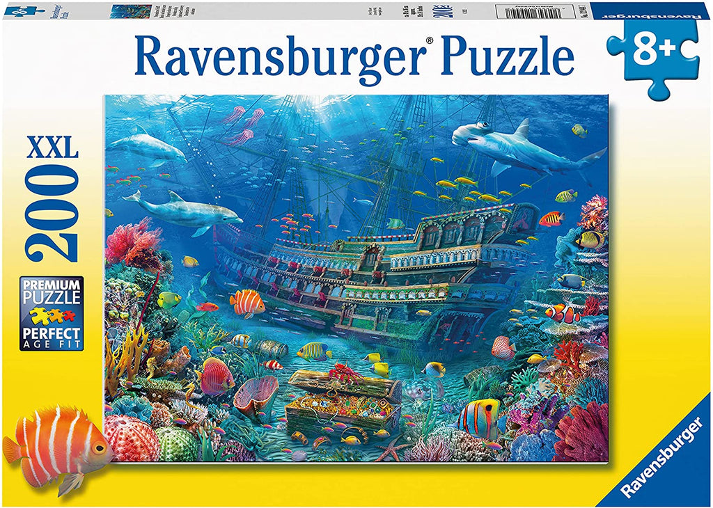 Puzzle 200 Teile XXL - Versunkenes Schiff - Ravensburger