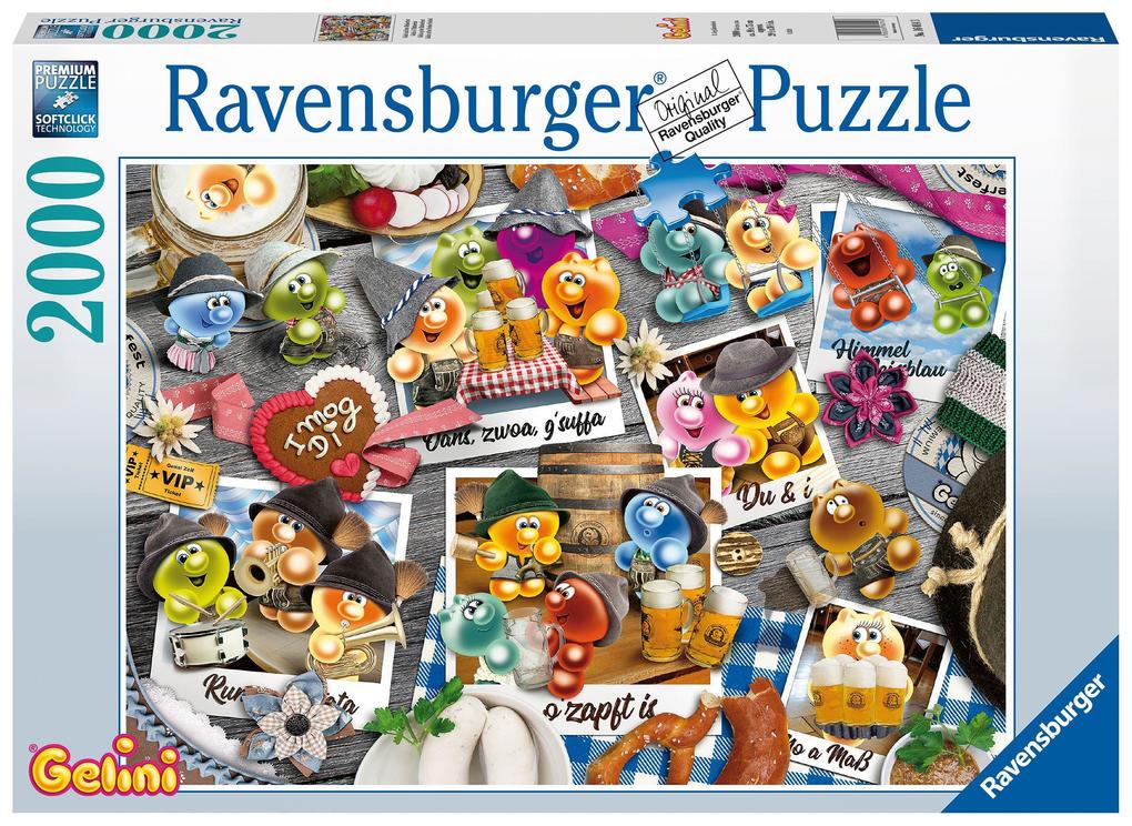 Puzzle 2000 Teile - Gelini auf dem Oktoberfest - Ravensburger