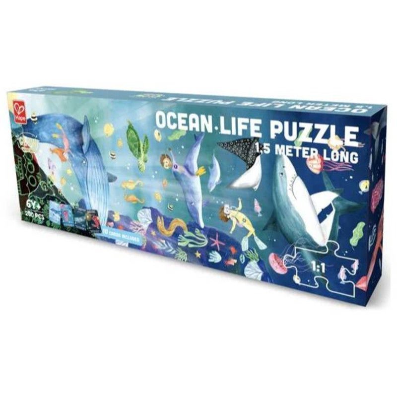 Puzzle 210 Teile - Leben im Ozean - Hape