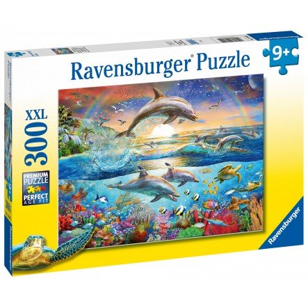 Puzzle 300 Teile XXL - Delfinparadies - Ravensburger