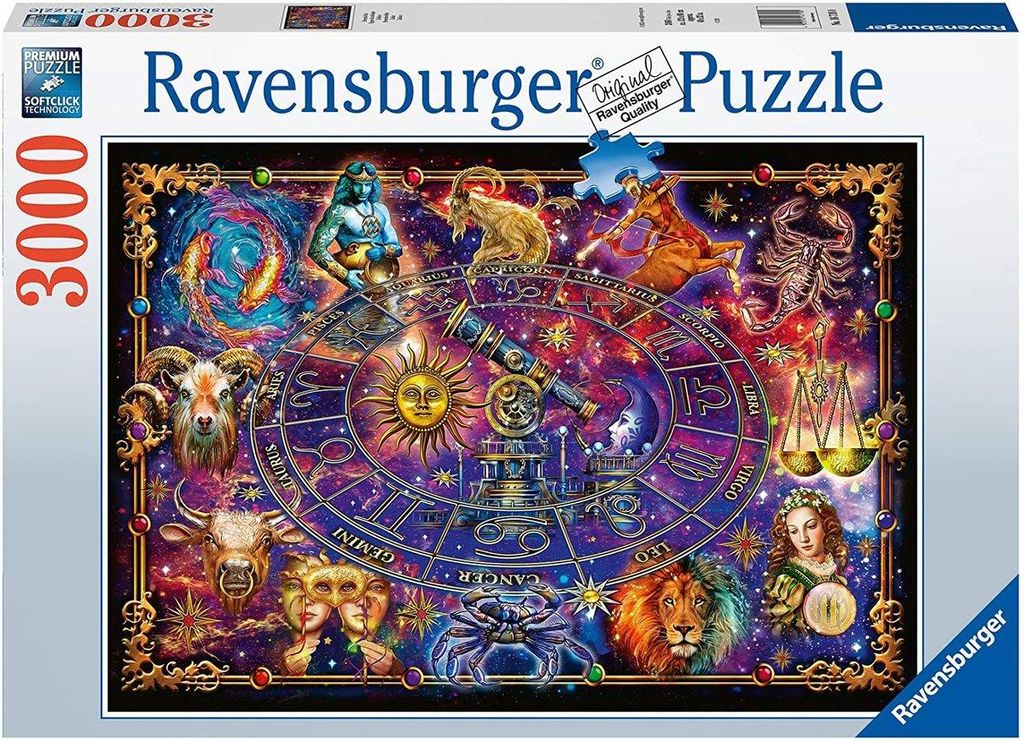 Puzzle 3000 Teile - Sternzeichen - Ravensburger