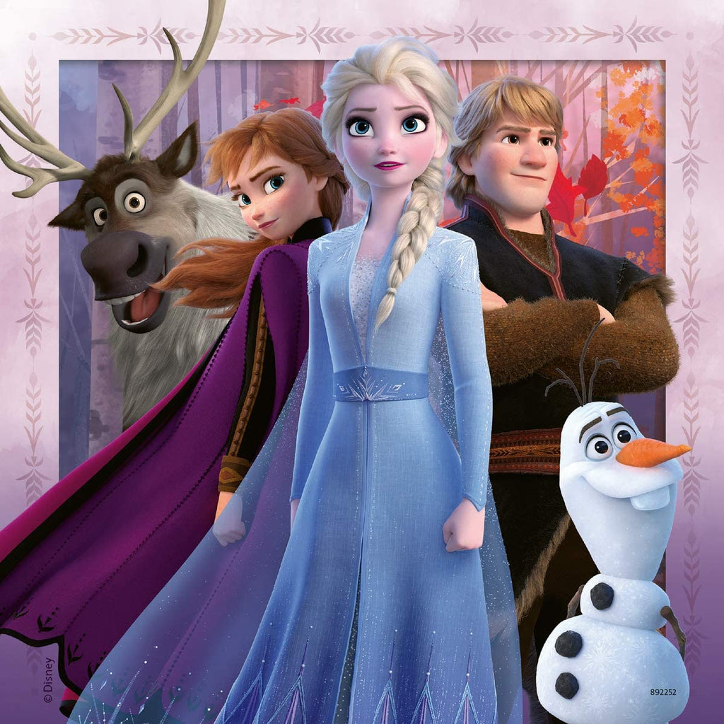 Puzzle 3x49 - Die Reise beginnt Frozen II - Ravensburger