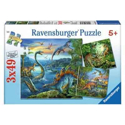 Puzzle 3x49 - Faszination Dinosauriere - Ravensburger