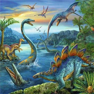 Puzzle 3x49 - Faszination Dinosauriere - Ravensburger