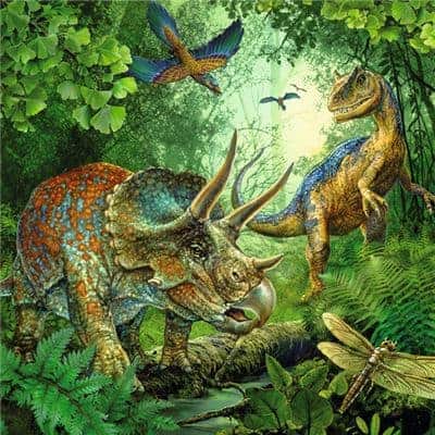 Puzzle 3x49 - Faszination Dinosauriere - Ravensburger