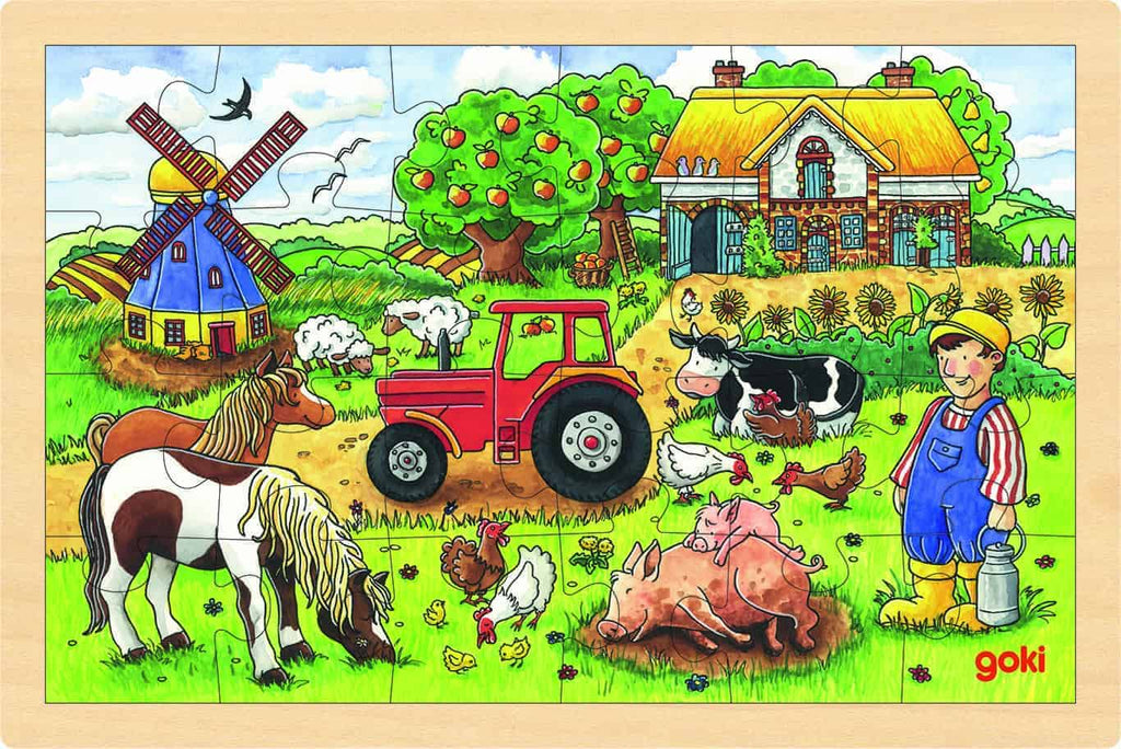 Puzzle 49 Teile - Müllers Farm - Goki