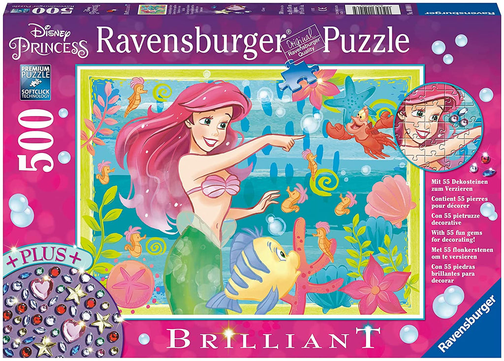 Puzzle 500 Teile - Arielles Unterwasserparade - Ravensburger