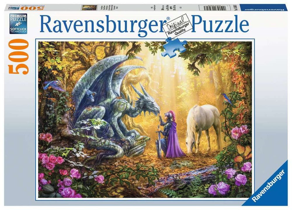 Puzzle 500 Teile - Drachenflüsterer - Ravensburger