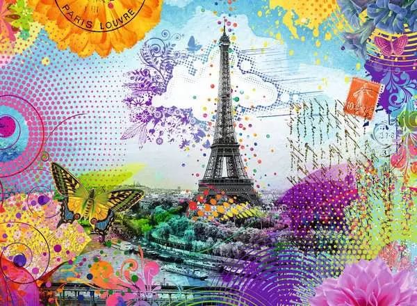 Puzzle 500 Teile - Postkarte aus Paris - Ravensburger