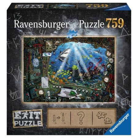 Puzzle 759 Teile - EXIT Im U - Boot - Ravensburger