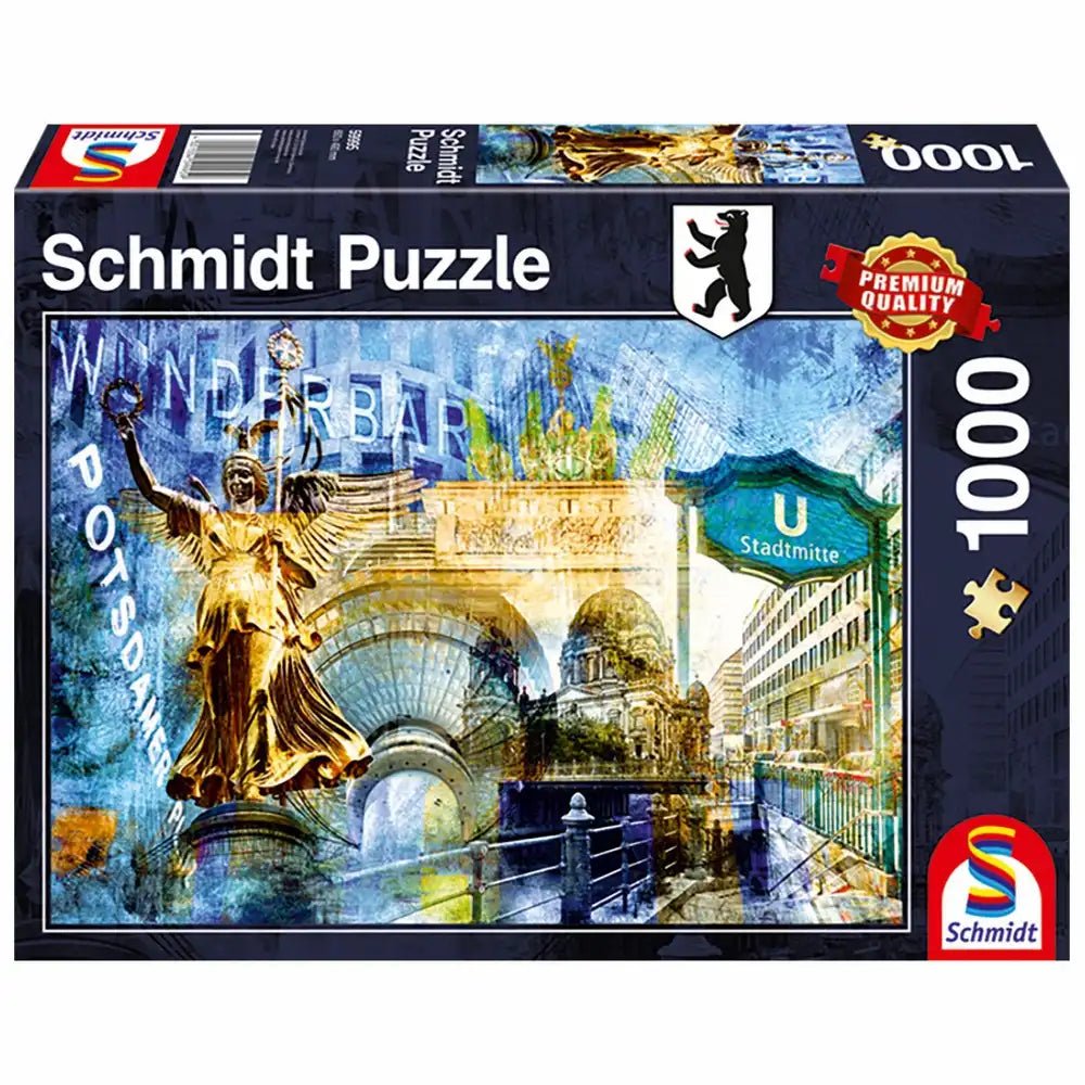Puzzle Berlin Edition 1000 Teile mit Wahrzeichen der Hauptstadt