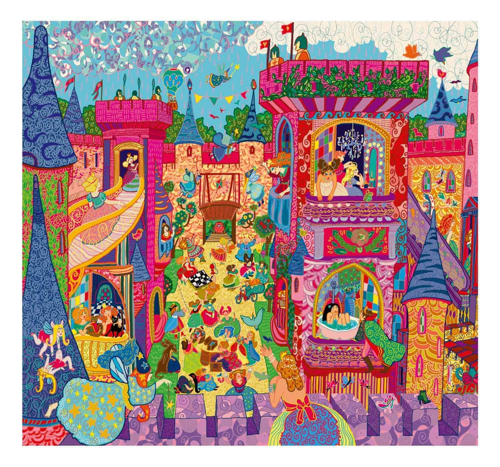 Puzzle - "Das Schloss aus dem Feenreich - The Fairy Castle" - Djeco