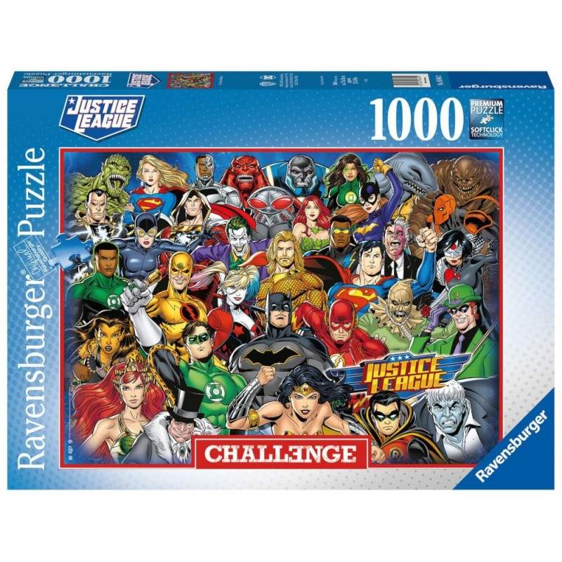 Puzzle DC Comics Challenge 1000 Teile - Ravensburger