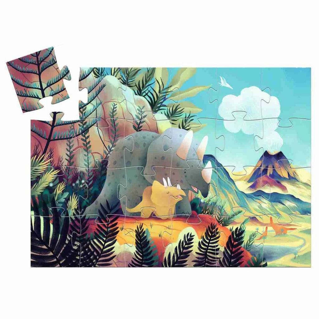 Puzzle: Dino - 24 Teile - Djeco