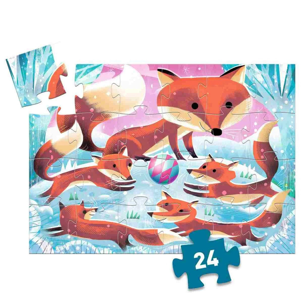 Puzzle: Fuchs - 24 Teile - Djeco