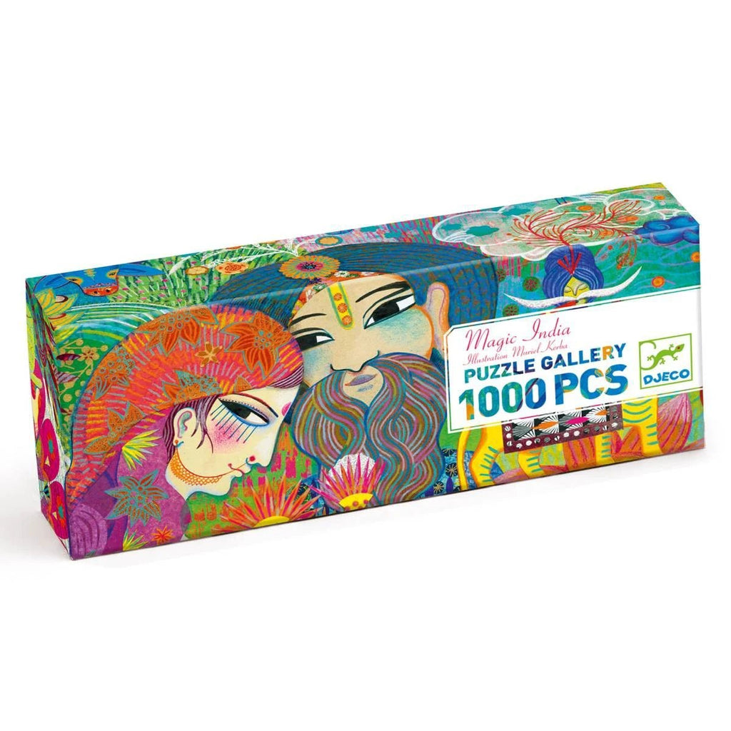 Puzzle Gallery: Magic India - 1000 Teile - Djeco