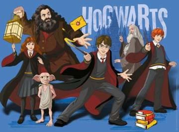 Puzzle - Harry Potter und die Zauberschule Hogwarts, 300 Teile - Ravensburger