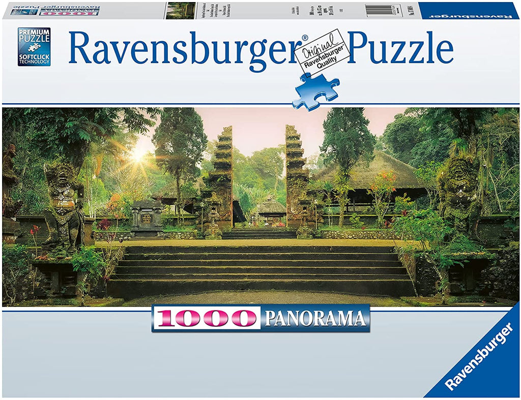 Puzzle Panorama 1000 Teile - Jungeltempel Pura Luhur - Ravensburger