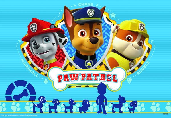 Puzzle PAW: Ryder und die Paw Patrol 2 X 12 Teile - Ravensburger